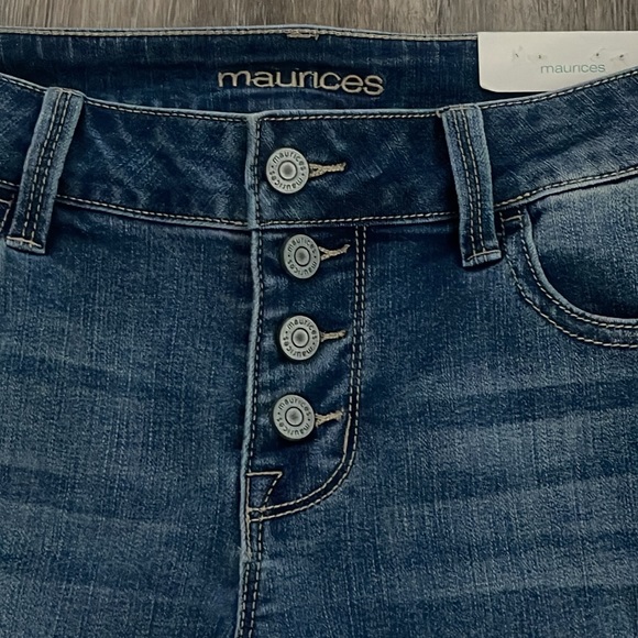 Maurice’s Denim Flex Mid-Rise Small-Long Jeggings - Picture 4 of 13